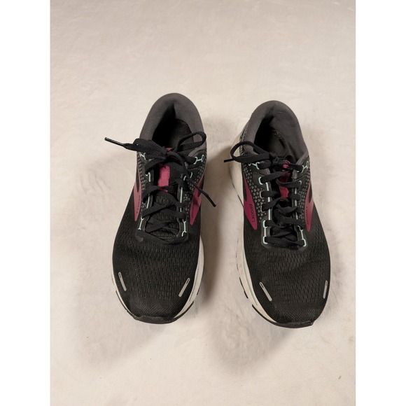 Brooks Ghost 14 Womens Running Shoes Black Plum Aqua Size 9 see photo - Picture 9 of 10